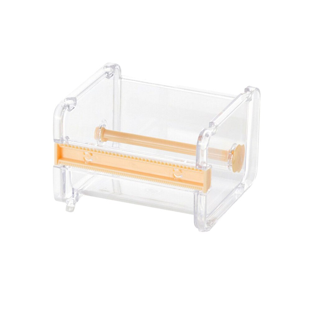 Adhesive Tape Dispenser Office Desktop Paper Stationery Masking Tape Holder Storage Organizer Dispenser: NO.2