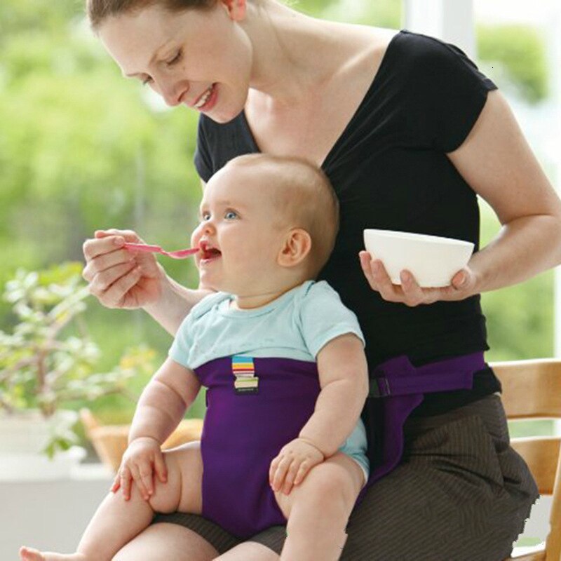 Opvouwbare Baby Stoel Veiligheidsgordel Draagbare Kinderen Stoel Veiligheidsgordel Baby-autozitje Dining Riem Kinderbescherming Producten