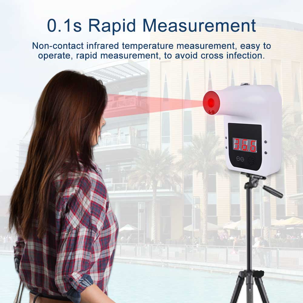 Voice Non-Contact Body Thermometer Forehead Digital Infrared Thermometer Temperature Sensor Temperature Measurement Health Care