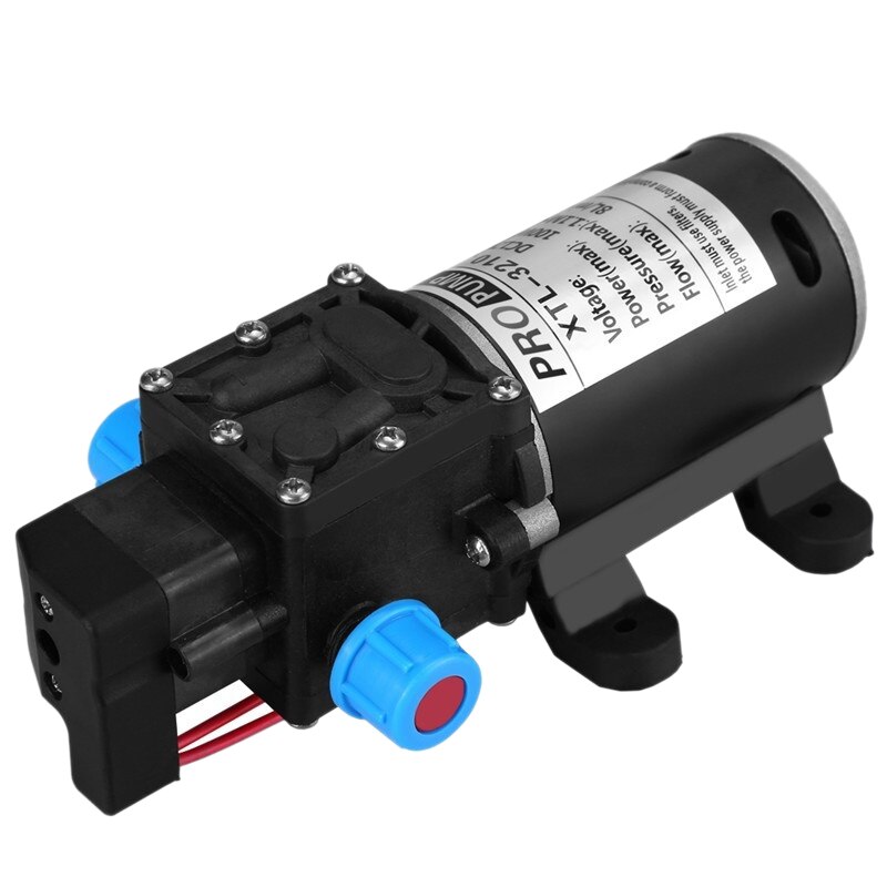 AL21 -12V 100W High Pressure Self Priming Water Pump 160Psi 8Lpm Caravan Camping Boat