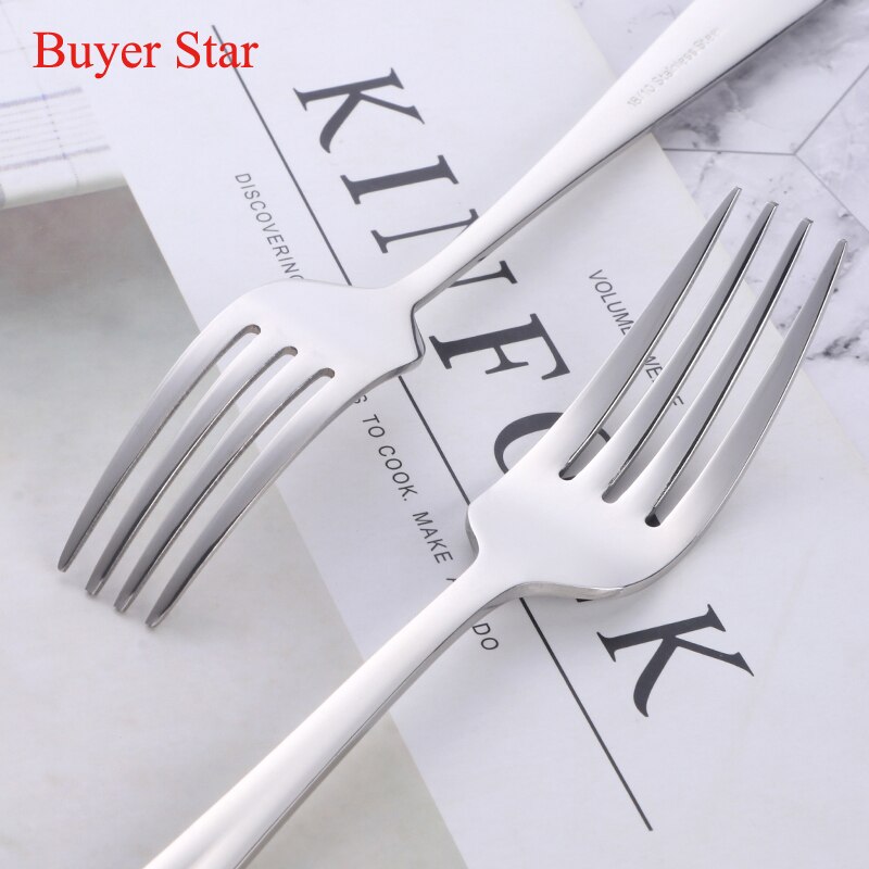 5 Pcs/Set 304 Stainless Steel Flatware Set Knife Fork Spoon High Grade Dinnerware Party Cutlery Set Dining Appliance