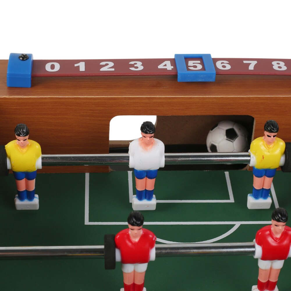 Mini Tabletop Foosball Game Table-Portable Football Soccer Game Set 2 People Pub Bar Party Board Game for Adults Children