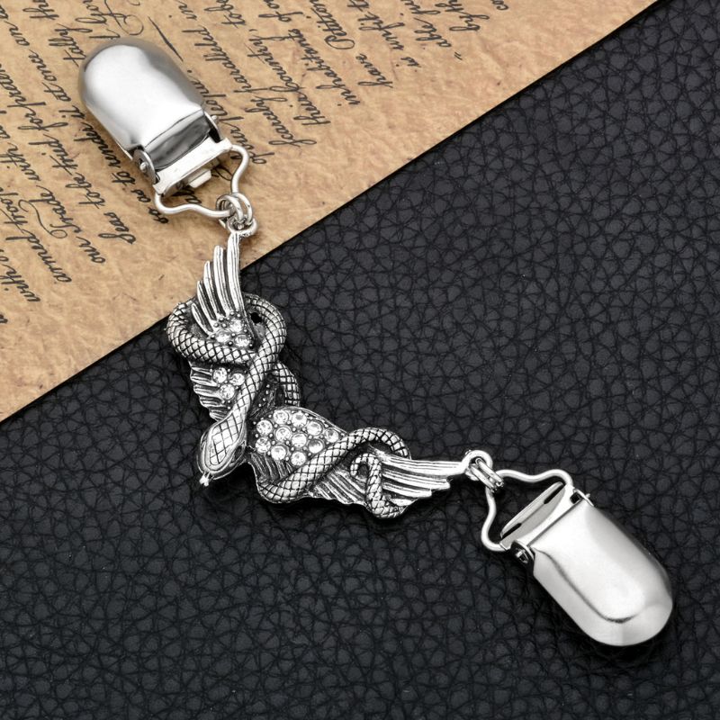 Retro Vest Clip Trui Clip Vrouwen Filigraan Cinch Terug Van Jurken Sjaal Clip