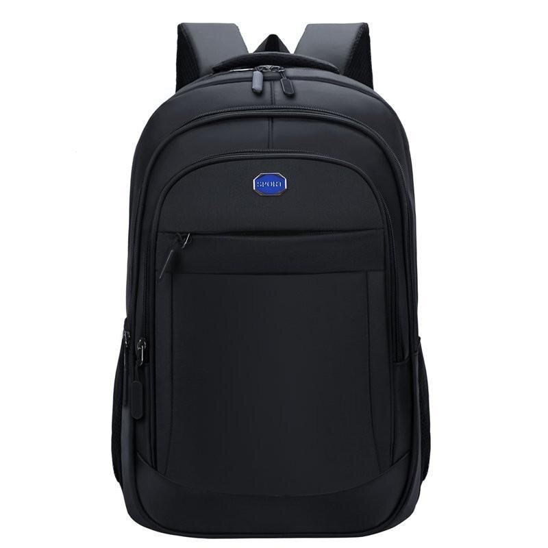 Rucksack Laptop Männliche Rucksack Geschäft Computer Reise Rucksack Hochschule Schüler Buch Bagpack Schule Taschen Für Teenager Jungen: Blau