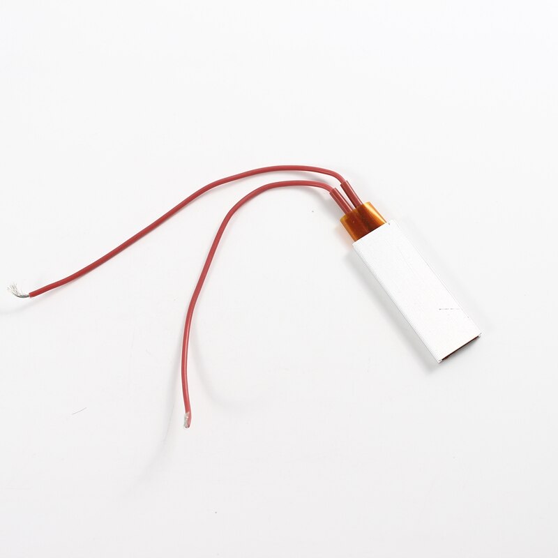 60x21mm 12V 120 Degree Celsius Aluminum PTC Heater Element Constant Thermostat Thermistor Air Heating Sensor With Shell 60*21mm