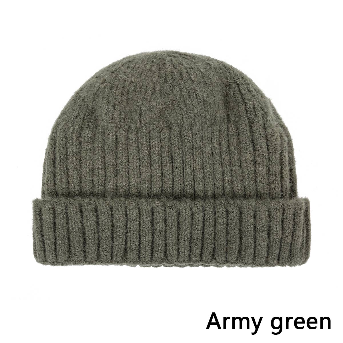 Vinter hue til kvinder mænd strikket kort melon hue unisex skullies hue varme vinter herre hatte gorras: G
