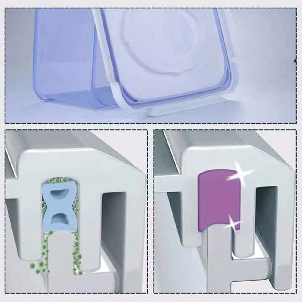 300-6500ml Refrigerator Food Storage Containers With Drainer Kitchen Storage Vegetable Fruit Fresh Box Organizer With Lid