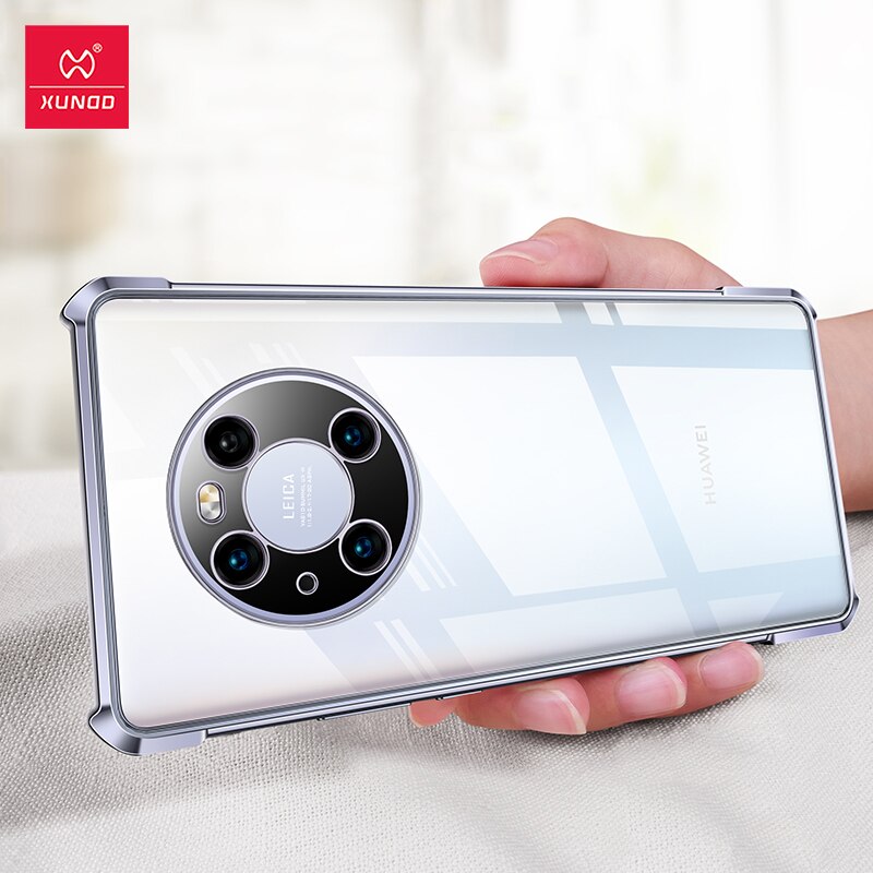 Xundd Case For Huawei Mate 40 Mate 40 Pro Plus Case Shockproof Transparent Glove Glass Cover For Mate 40 Pro Mate 40 ProPlus