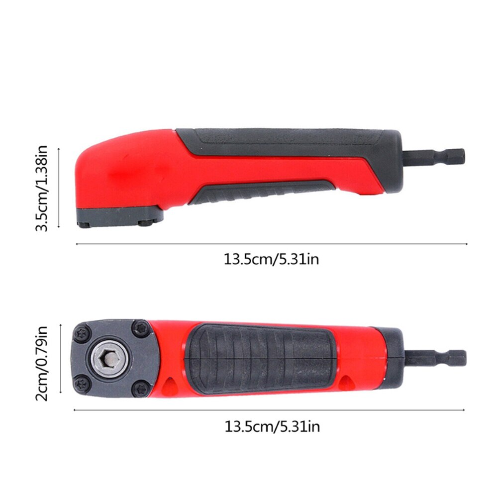 15cm Right Angle Drill Electric Right-Angle Attachment Corner Device Screwdriver Turning Device Tools