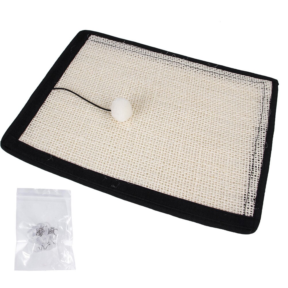 Cat Scratch Board Sisal Furniture Bed Mattress Protector Table Chair Sofa Legs Mat Cat Kitten Scratching Toy Scratcher: F Nail