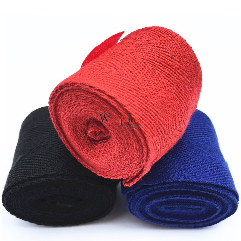 Cotton 2.5m Boxing Bandages Tied Hands With Fighting Wraps With Muay Thai Boxing Troublesome Hand Straps With Hand Guard