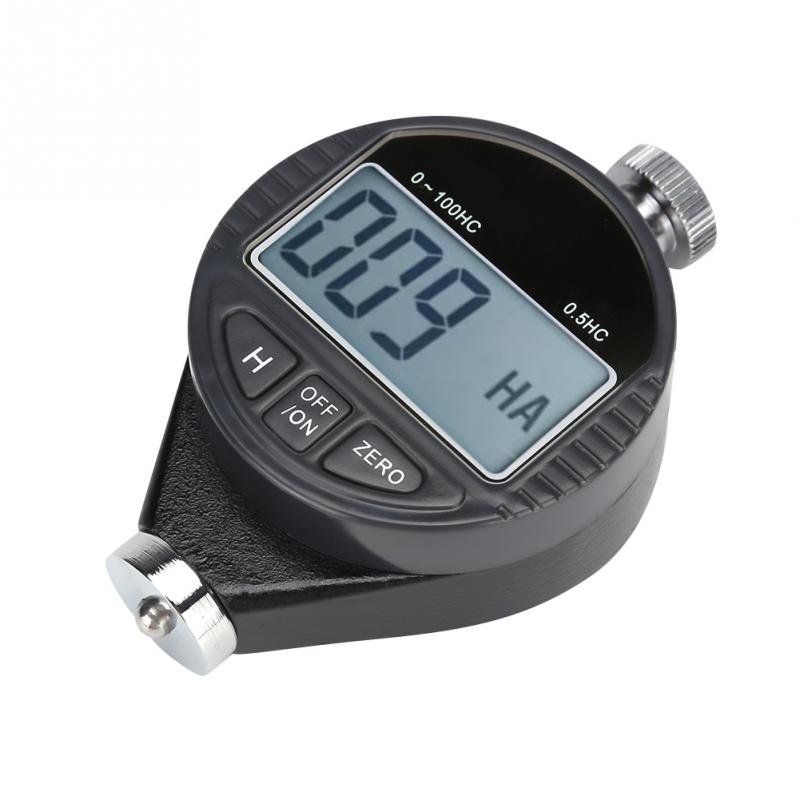 Digital 100HD C Durometer Shore Rubber Hardness Tester LCD Display Meter With Box