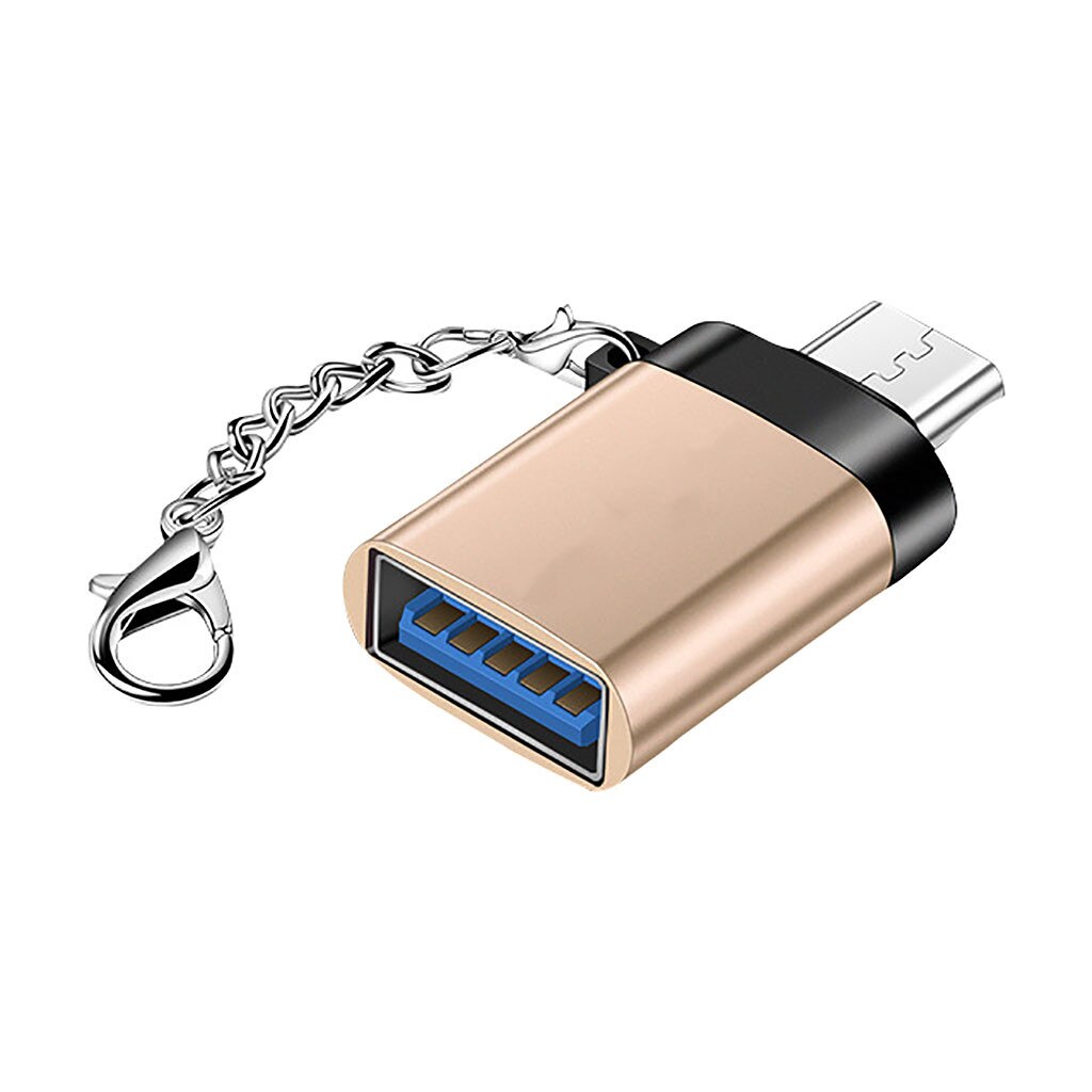 Portable TG Micro USB Cable Adapter For Xiaomi For Samsung Micro USB Adapter USB 3.0 Data Transfer Conversion Head: GD