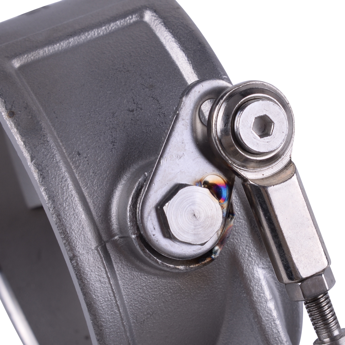 DWCX 3 "76mm set de válvula de control de escape con actuador de vacío estilo cerrado recorte Downpipe Accesorios