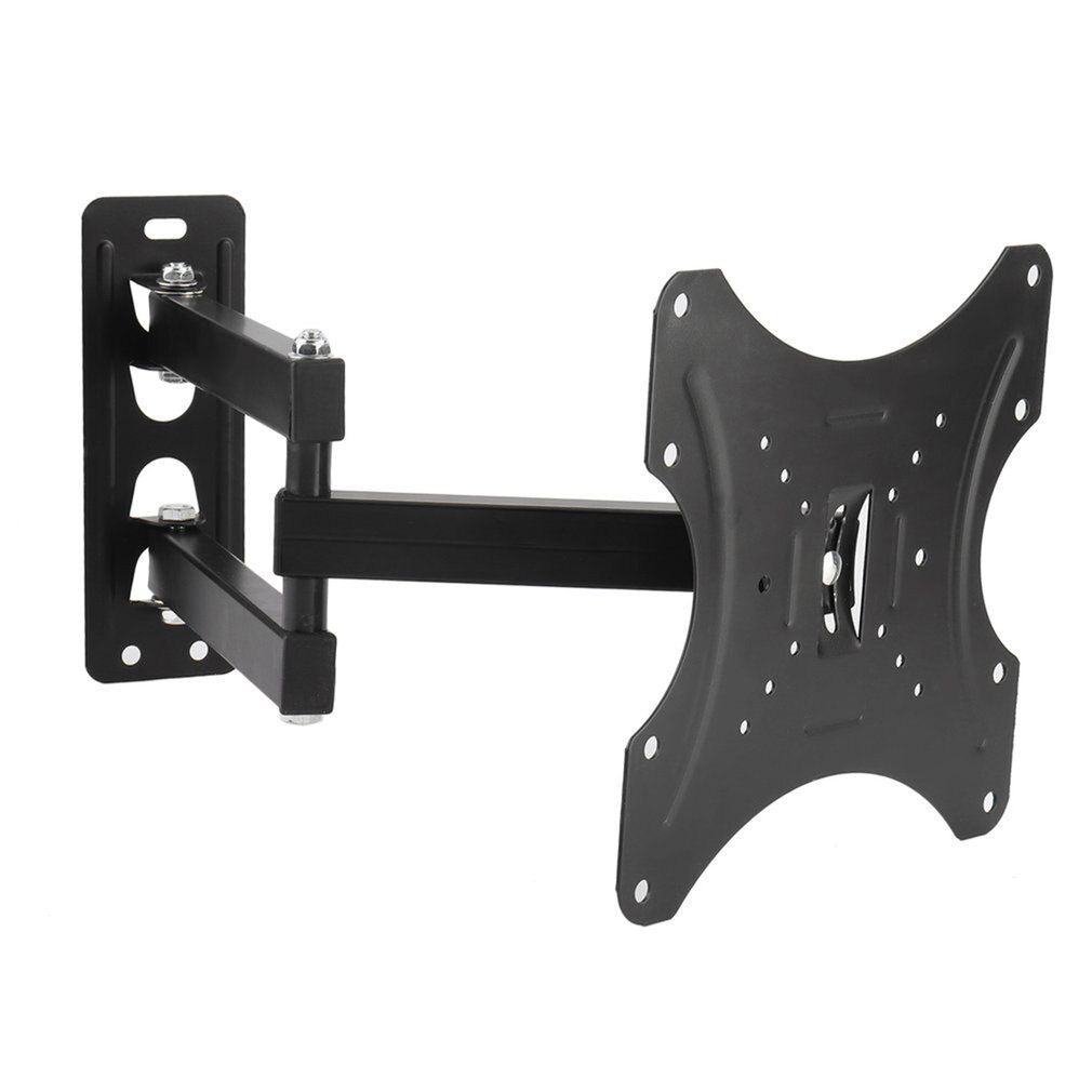 Universal TV Wall Mount Bracket Swivel Tilt Fixed Flat Panel TV Stand Holder Frame for 14-42 Inches LCD LED TV Monitor