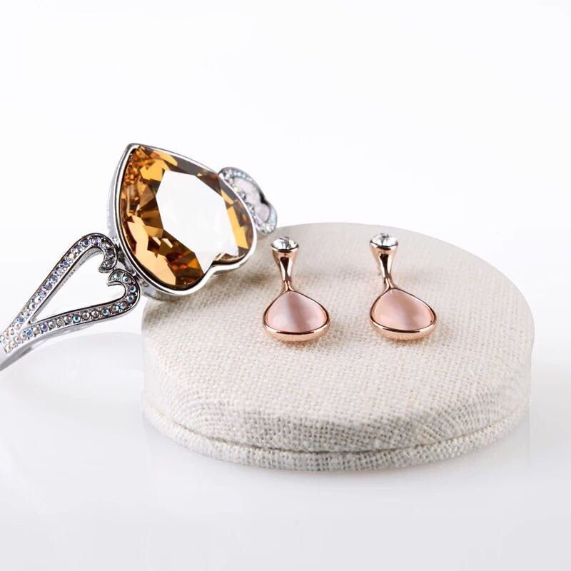 Earrings Display Holder Earrings Display Stand Korea Linen Jewellery Display Holder Bracelets Bangle Display Holder