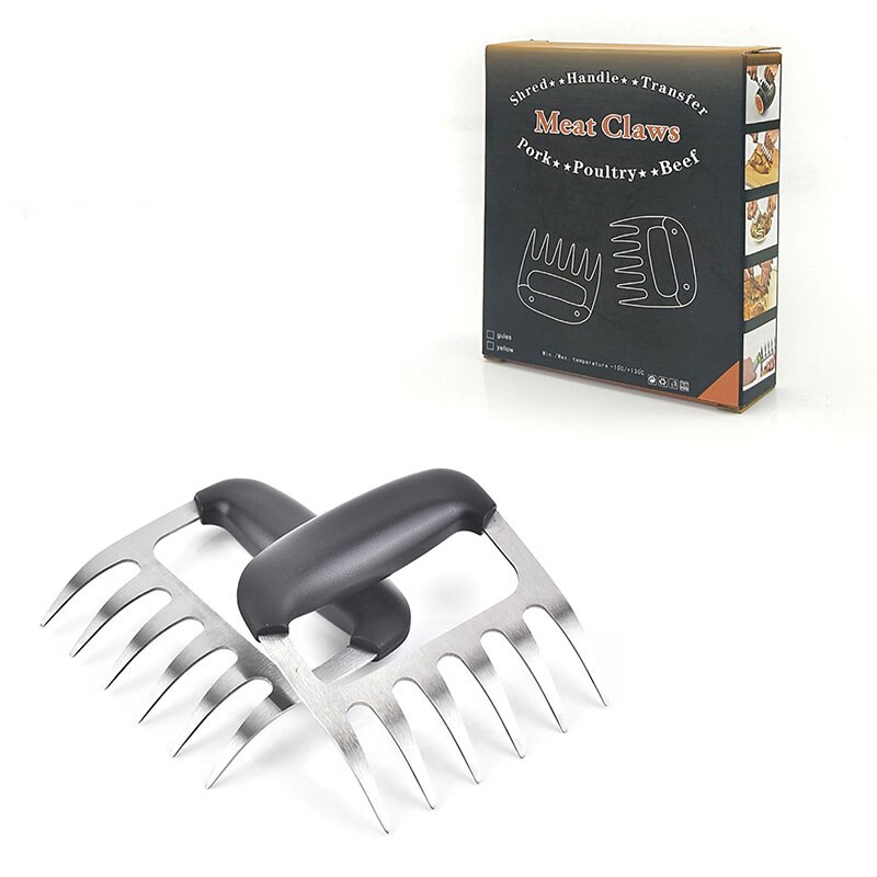 Kødkløer distributør shredder bbq grillværktøj klo kødskiller bjørneklo grill kødhåndtering køkkengafler