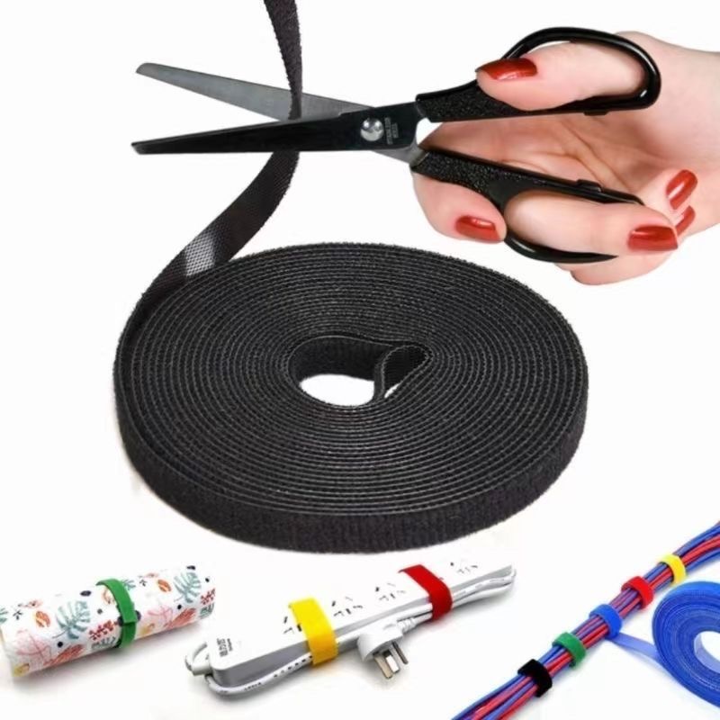 Organisateur de câbles USB, gestion des câbles déchirables, attaches enrouleur, accessoires de téléphone, organisateur de câbles métalliques, crochet de plante en Nylon