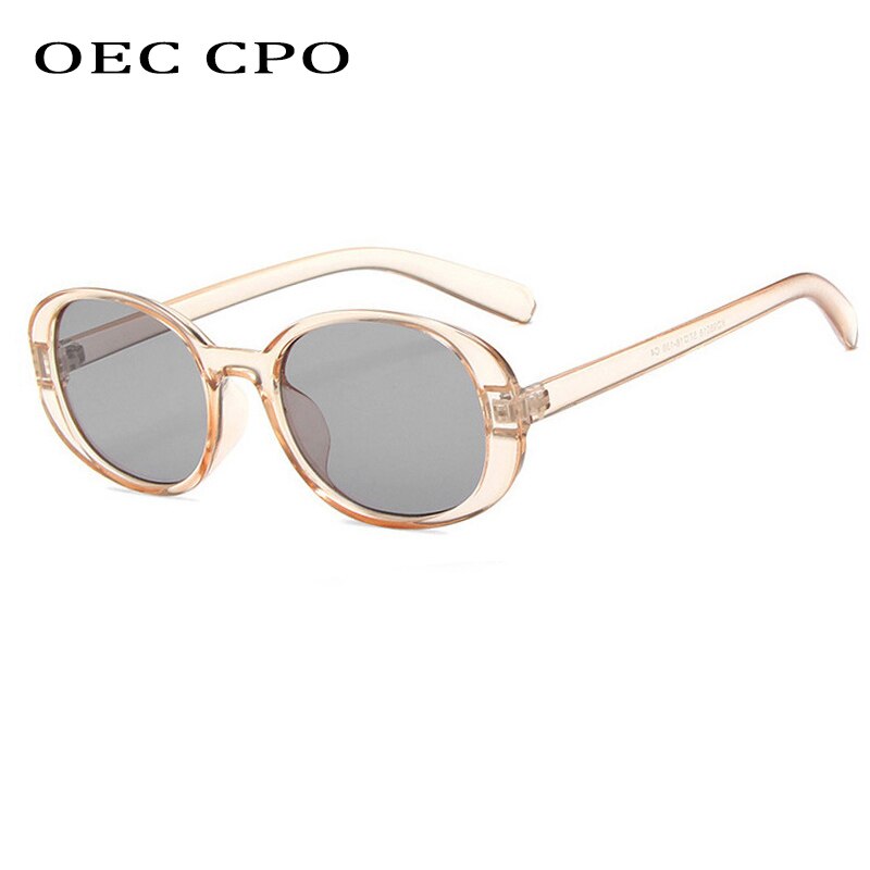 OEC-gafas De Sol con montura pequeña CPO para mujer, lentes ovalados, Estilo Vintage, a la , con UV400, O617