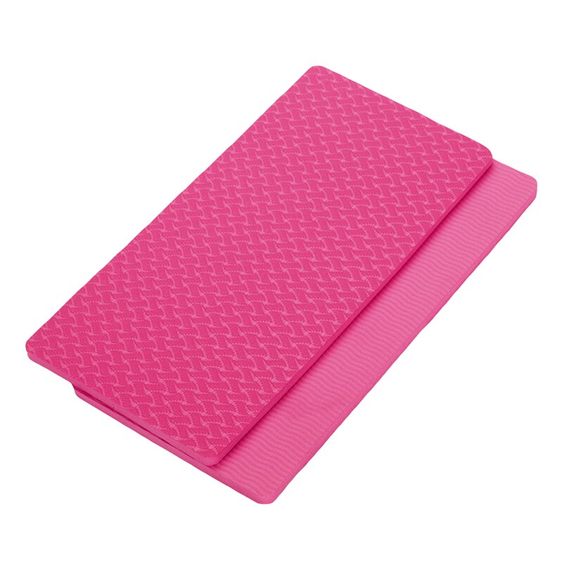 2 -teiliges set yoga-kniepolster, plank-kissen, fitness-pad, bodybuilding-kissen, ellbogenpolster, trainingsmatte für sport und pilates