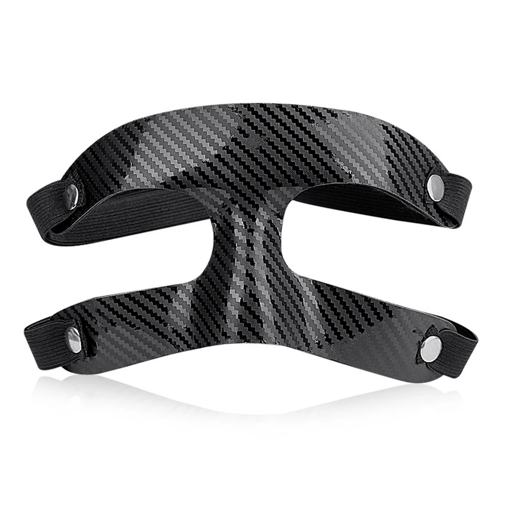 Basketball fodboldmaske elastisk rem beskyttende ansigtsdæksel ansigtsmaske fodbold næsebeskytter skjoldmaske til sportstilbehør: Rød