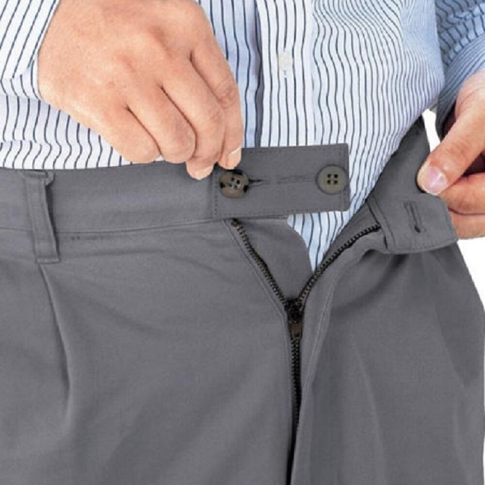 Knapforlænger bukser graviditet talje forlænger talje forlænger buksen overvægtig gravid bælteforlængelse justering elastisk spænde