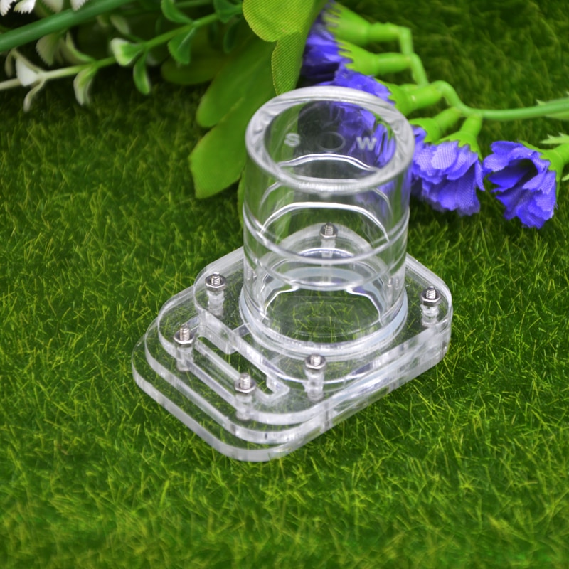 1PCS Ants Farm House Acrylic Vertical Cylindrical Water Feeder Pet Ant Nest Water Feeder Multicolor Reptile Water Feeder