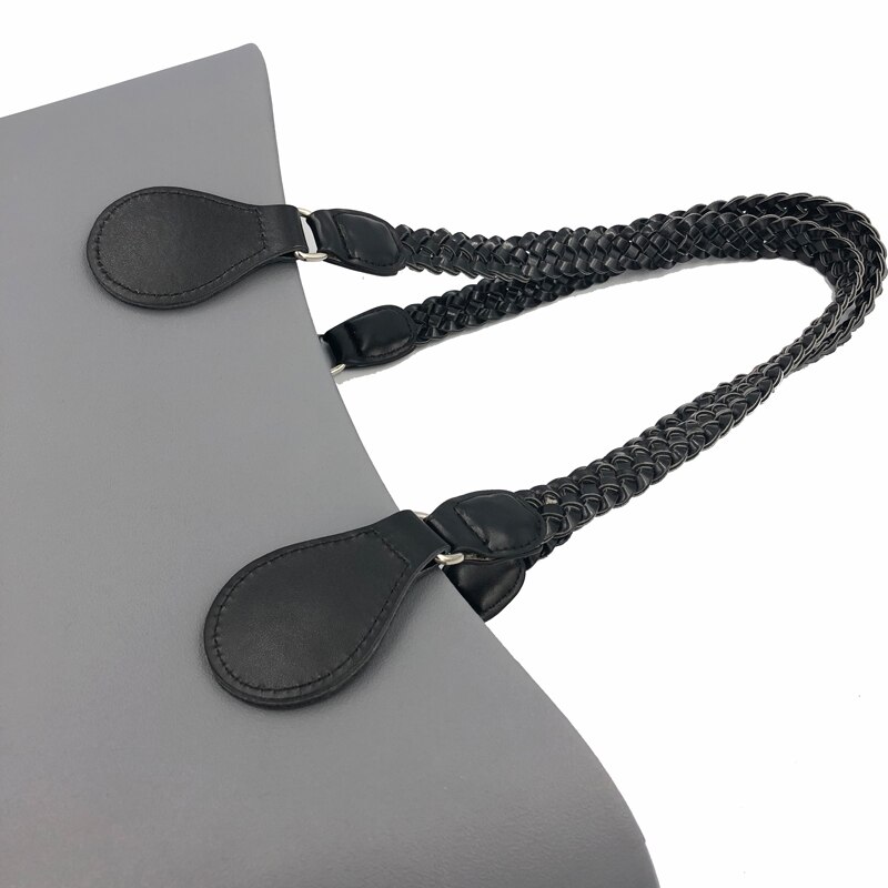 Long Faux Leather Weave Belt shoulder handle straps for Classic Mini O Bag Obag Eva women handbag shoulder bag Accessories