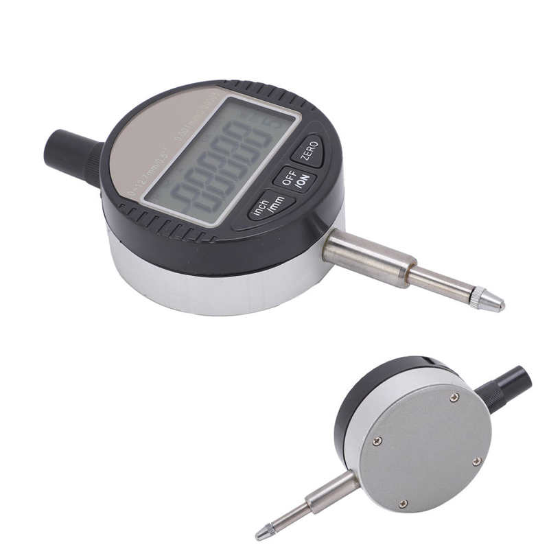 0-12.7mm/1" Range Gauge Digital Dial Indicator Precision Tool Tolerance 0.01mm Tester Dial Indicator for Equipment Maintenance