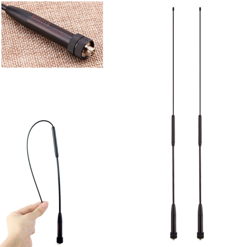 2pz RH901S antenna Sma-Femmina 144/430 Mhz doppio gruppo musicale per Baofeng UV-82 UV-5R 888S X6HB