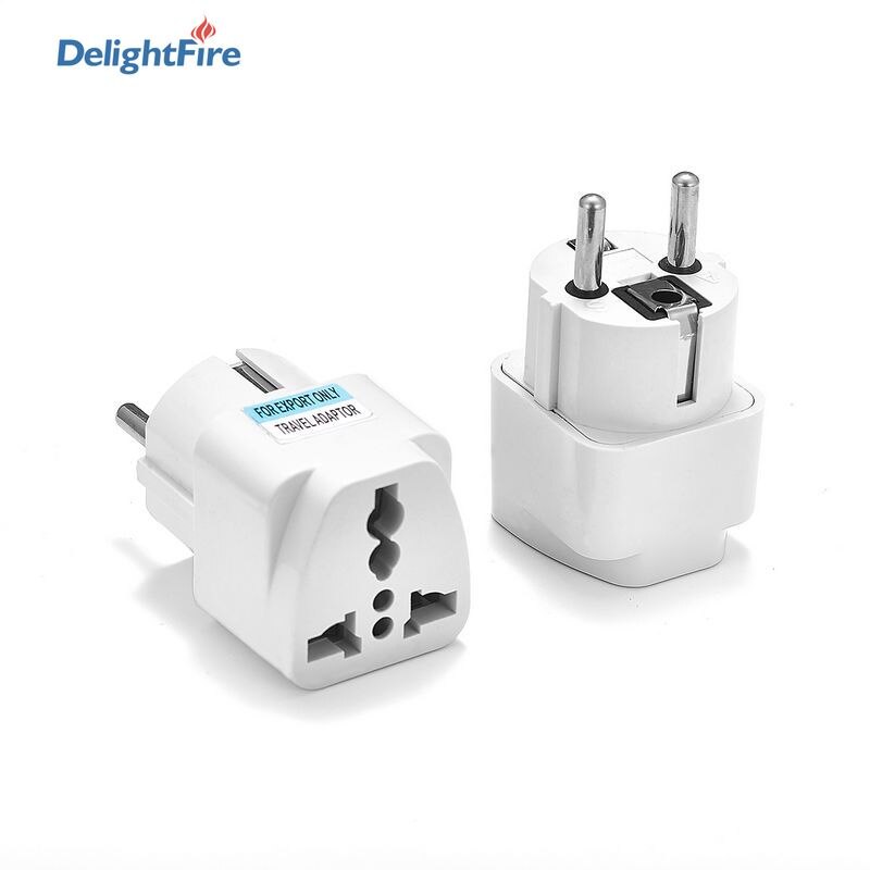 3/5/20Pcs Vs Naar Eu Travel Adapter Euro Kr Eu Plug Adapter Au Uk Universele 4.8mm Adapter Converter Stopcontact Elektrische Plug