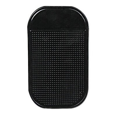 Car-Styling Non-Slip pad Mat case For Kia Rio K2 K3 K5 K4 KX3 Cerato Soul Forte Sportage R SORENTO: 14x8CM Black