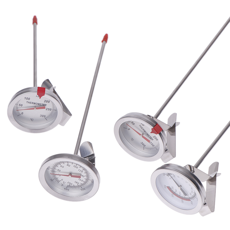 1pc Küchengeräte Sonde Thermometer Milch Kaffee Lebensmittel Fleisch Messgerät Edelstahl Kochte mperatur messer