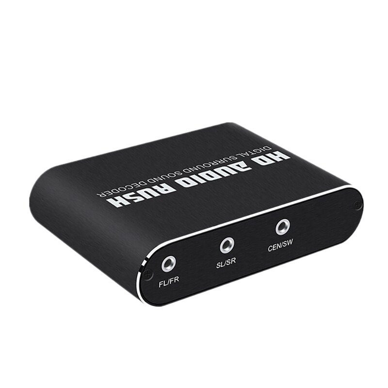 Decodificador Dts 5.1Ch Ac3, Audio estéreo para Dolby, decodificador de entrada Spdif de 5.1Ch, convertidor de Audio Digital: US