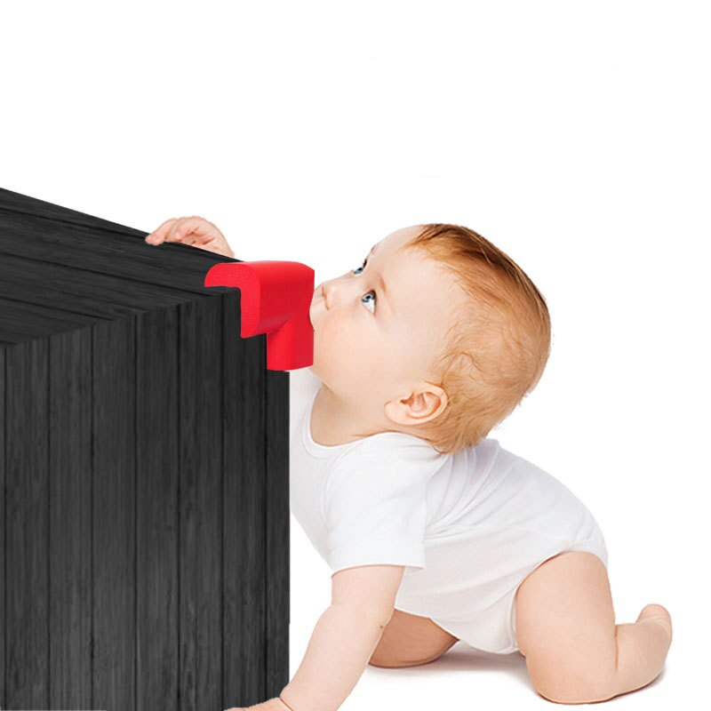 4Pcs Foam Baby Safety Corner Table Protector Soft Edge Corner Guards Child Safety Security Safe Proof Cushion Guards Protection