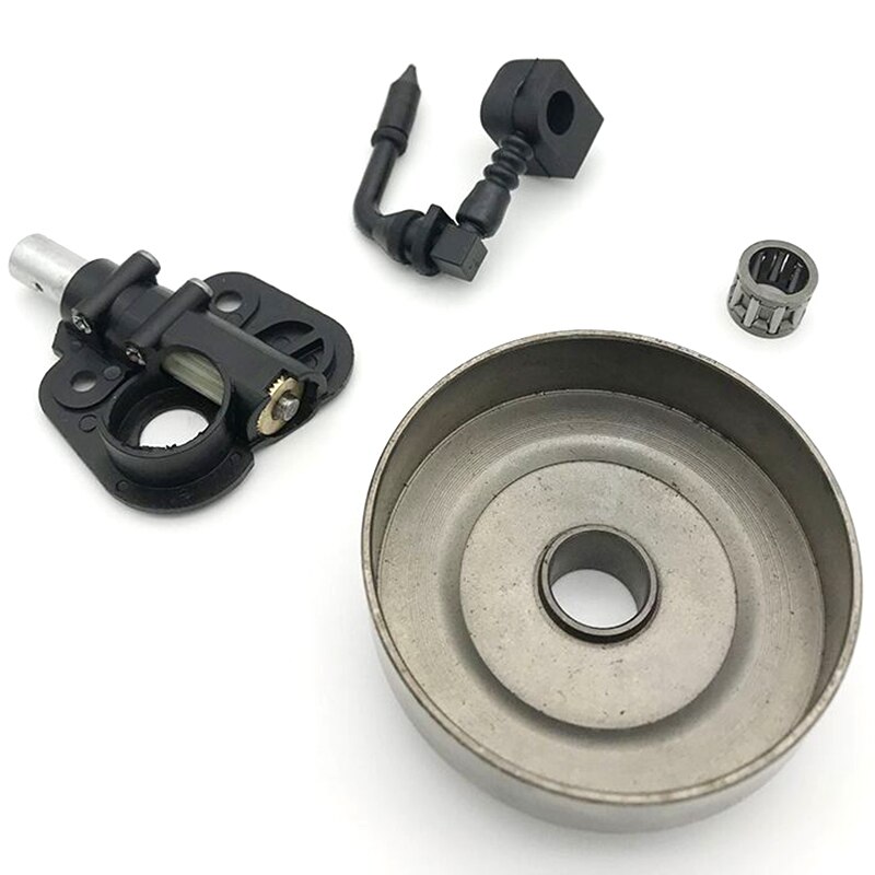 3/8 Inch Clutch Drum Tandwiel Oliepomp Kit Voor Partner 350 351 352 370 371 390 420 Kettingzaag Vervangende Onderdelen 530047061