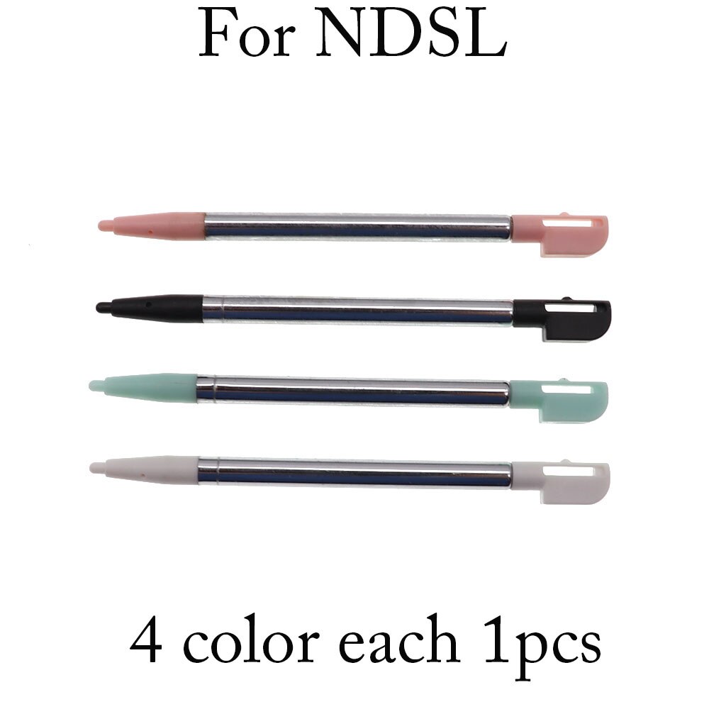 TingDong Retractable Metal Touch Screen Stylus Pen Set For Nintend For 3DS XL 3DS For Nintend NDSi NDSL Gaming Accessory: D