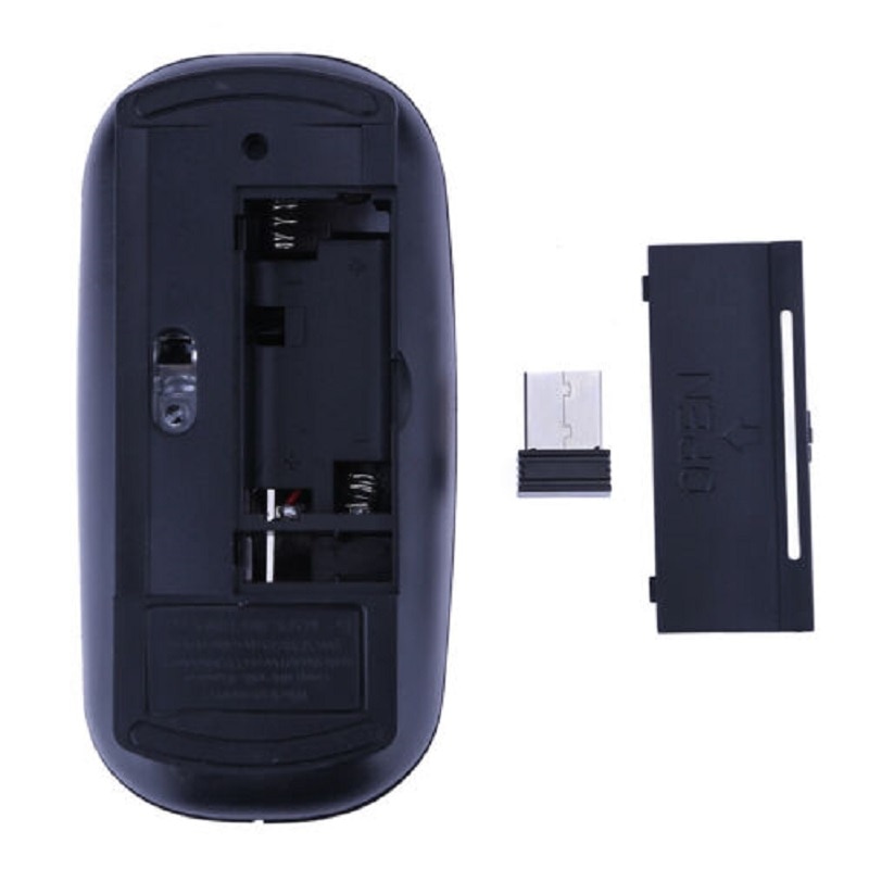 Ultra Slim 1600 DPI USB Optische Draadloze Muis 2.4G Ontvanger Office Thuisgebruik Muis voor Apple Mac PC laptop Muizen