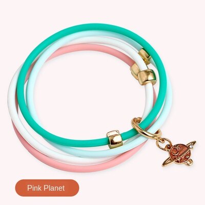 Meisjeshart volwassen muggenwerende armband paar buiten draagbaar anti-muggen artefact kinderen tegen muggen gesp: Groen 1pc