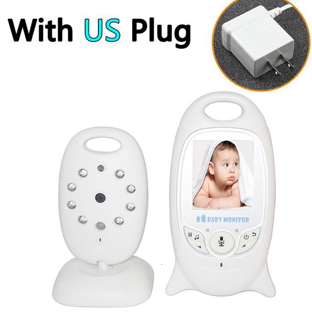 Vb601 2,4g Säugling Krankenschwester Orgel kabellos Video Baby Monitor Sicherheit Kamera 2 Weg Sprechen NightVision LED Temperatur Überwachung: uns Stecker