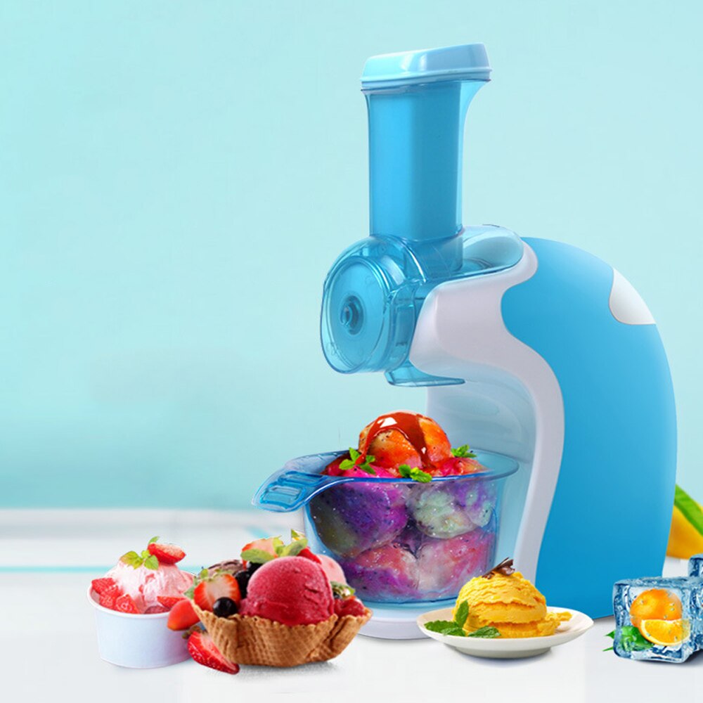 Healthy Fruit Ice Cream Machine Easy Use Safe Children's Portable Dessert Maker Yummy Sorbet