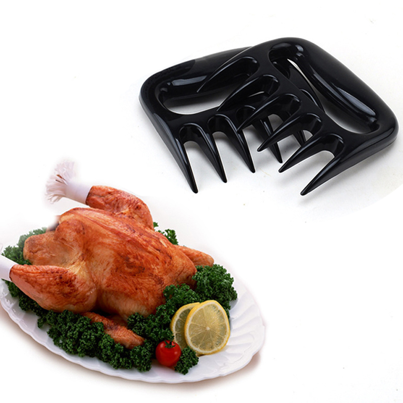 Séparateur de viande, Barbecue, fourchette, ours griffe, ustensiles de cuisine, pain, pain 2 pièces/ensemble