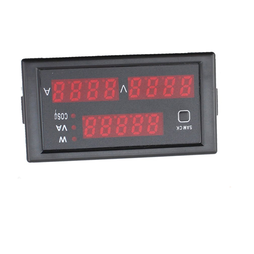 DL69-2048 Digital Multi-function Meter Voltmeter Ammeter High Stable And Durable Voltmeter Ammeter AC80-300V