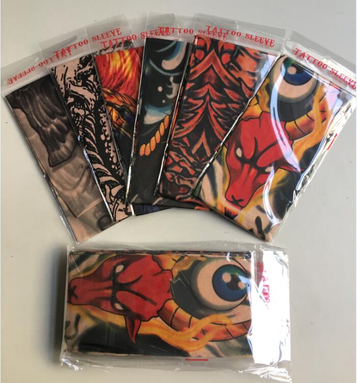 Tatovering ærme armvarmere sommer print manga til mand ærme sømløs sommer tatovering syet udendørs kvinde ride ærme