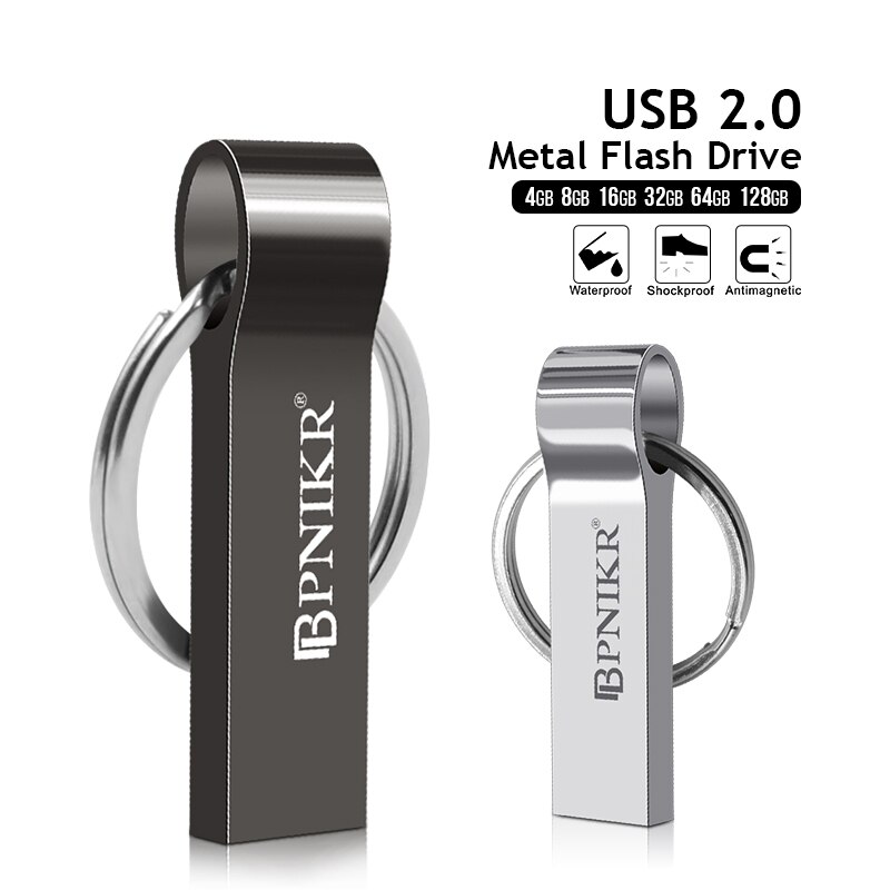USB-Stick 128GB 64GB 32GB 16GB 8GB 4GB Memory Stick metall Stift