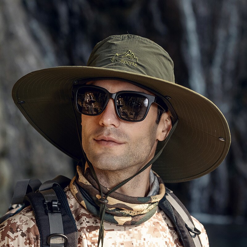 Novedad verano , gorras de senderismo Unisex para exterior, deportes al aire libre, pesca, senderismo, sombrero, solapa para cuello y rostro con protección Uv, gorra de Sol para hombre