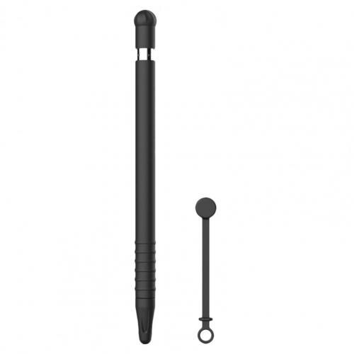 4 Stks/set Cover Slijtvaste Schokbestendig Siliconen Draagbare Etui Voor Apple Potlood 1: Black