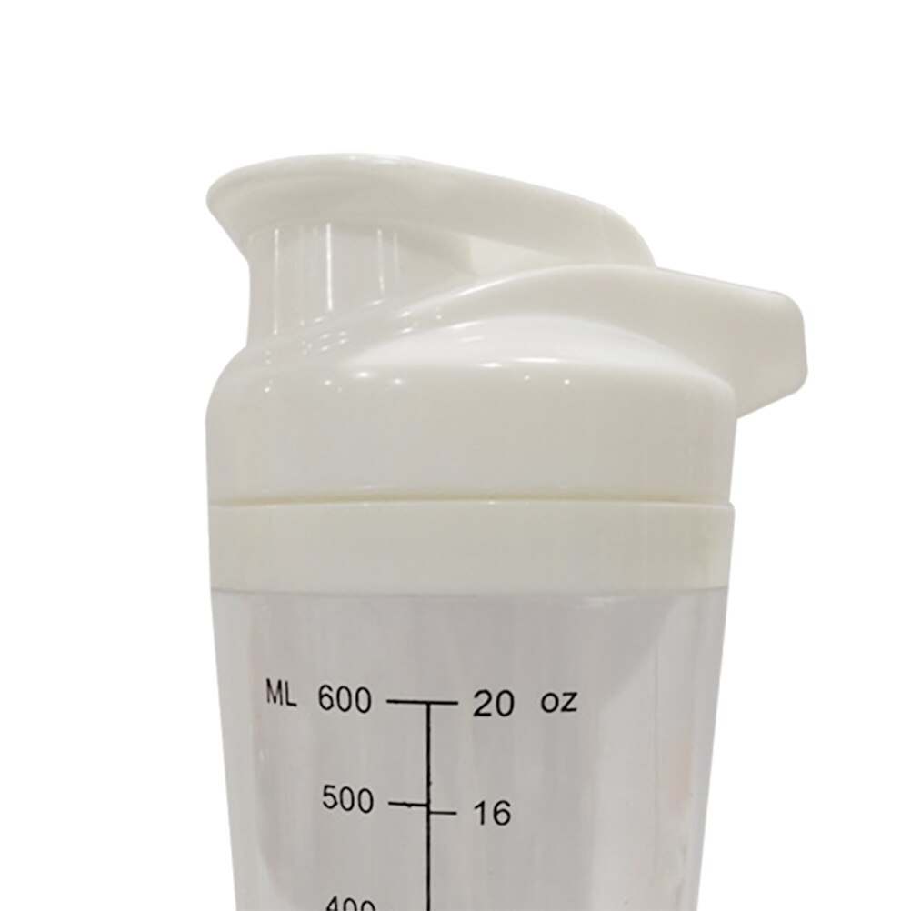 1 Pc Protein Shaker Bottle Vortex Mixer Battery Operated 600ml Automatic Portable Stirring Shaker
