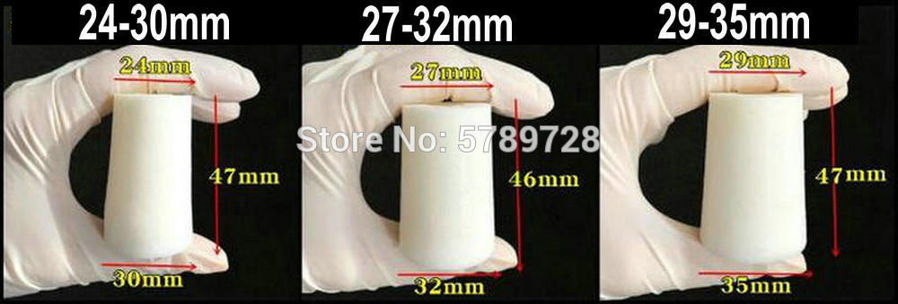 50pcs Lab Silicon Stopper Test Tube Hollow Plug Silica Gel Plug without sand core for Experiment Hollow Plug Silica Gel Caps