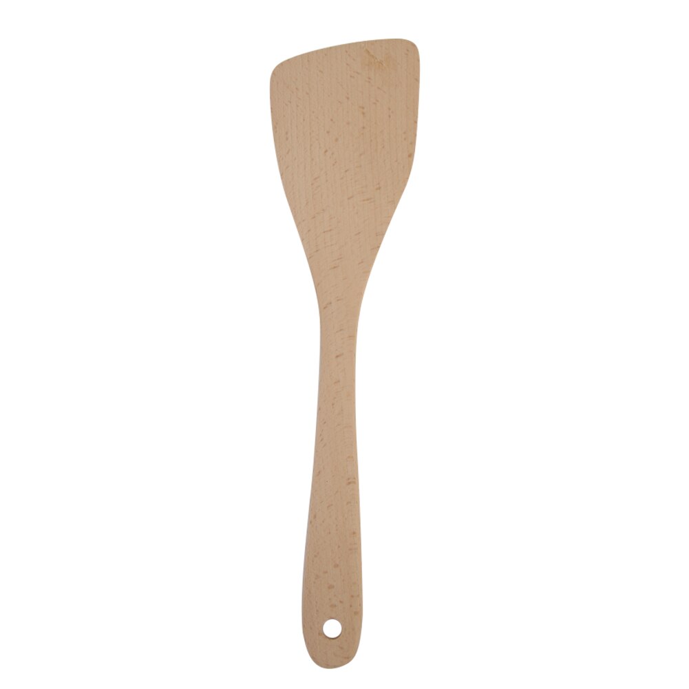 Wooden Kitchen Utensils Cooking Shovel Spatula Spoon Non-stick Turner Cookware Tool: C